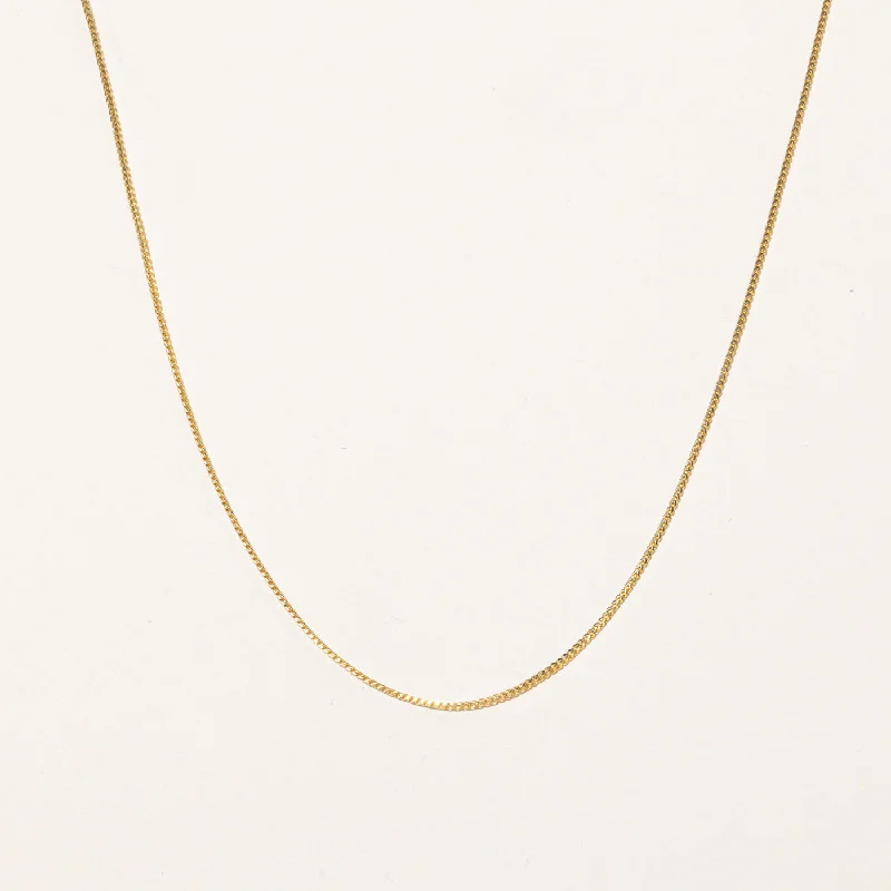 Loop knot necklaces-14k Yellow Gold Wheat Chain | 17" |