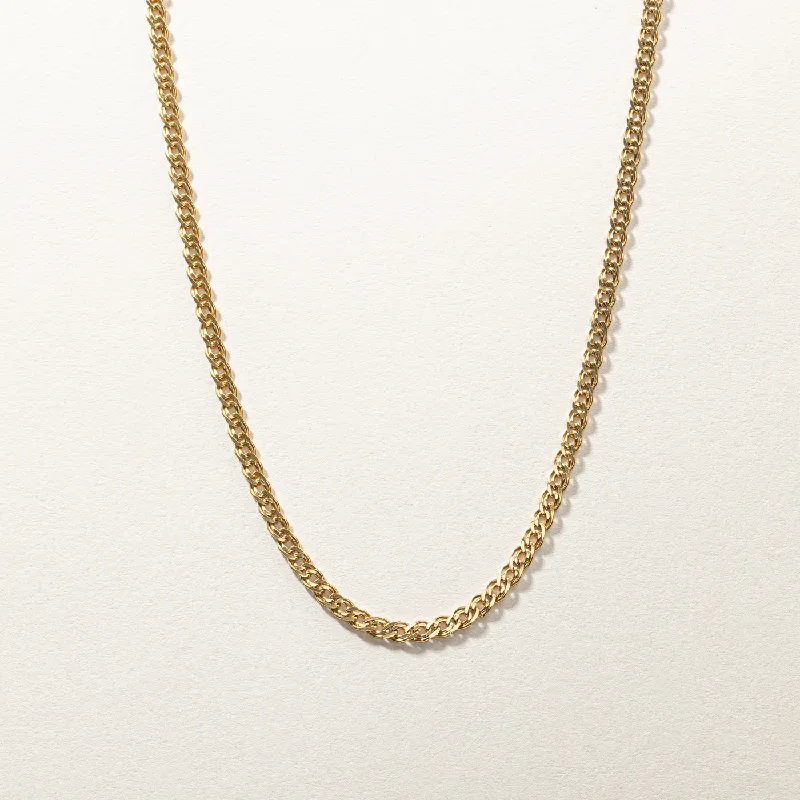 Sleek pendant necklaces-Cable Link Chain | 30"|