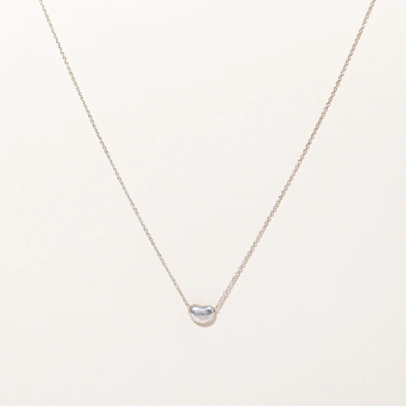 Chic art necklaces-Tiffany & Co' Elsa Peretti Bean Necklace | 16" |