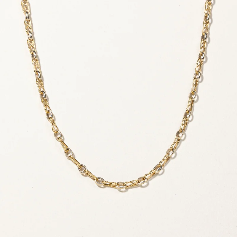 Ruby stone necklaces-18k Yellow Gold Chain | 20"