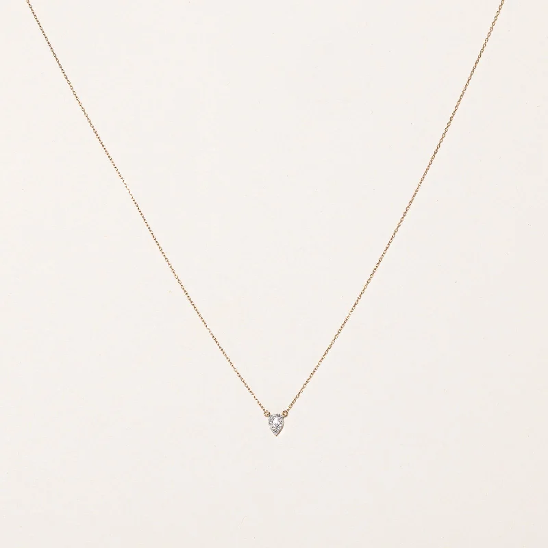 Elite diamond necklaces-Diamond Necklace | 0.03ct | 16" |