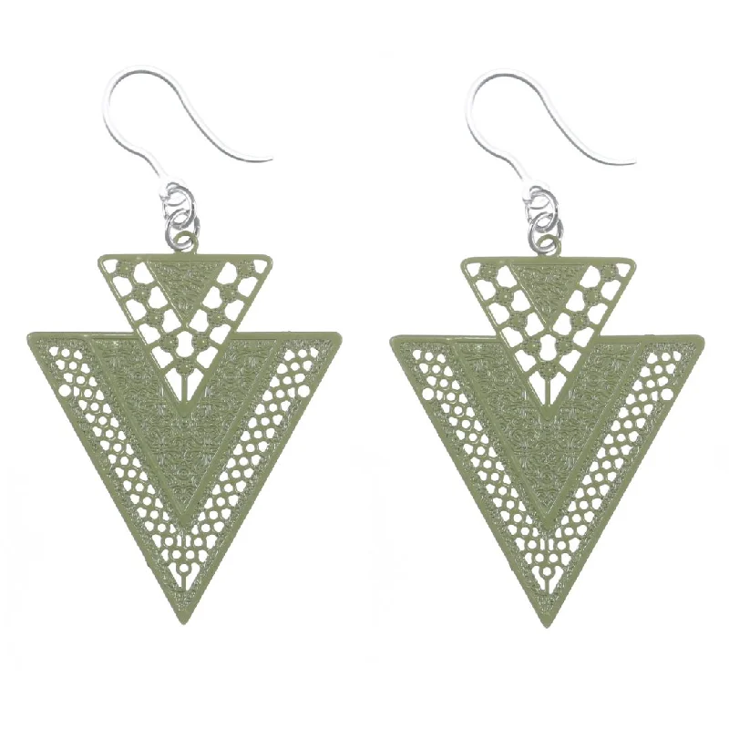 Arrowhead Dangles Hypoallergenic Earrings for Sensitive Ears Made with Plastic Posts