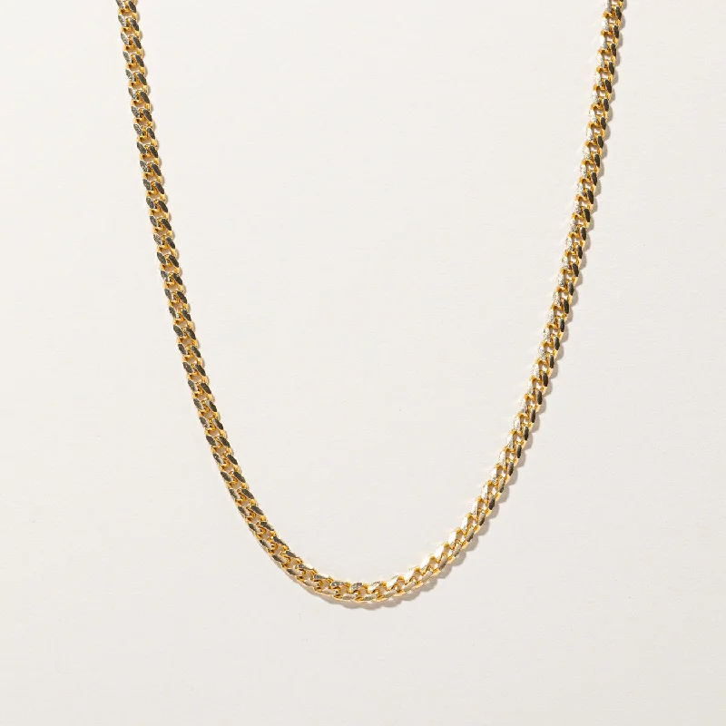 Tiny charm necklaces-Curb Link Chain | 20"|