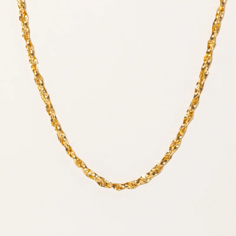 Guardian eye necklaces-24k Yellow Gold Necklace | 16" |