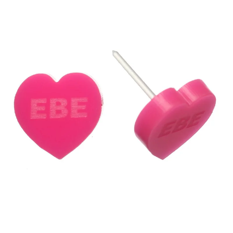 EBE (Earrings by Emma - hot pink)