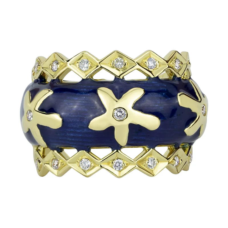 Ring- Diamond (enamel)