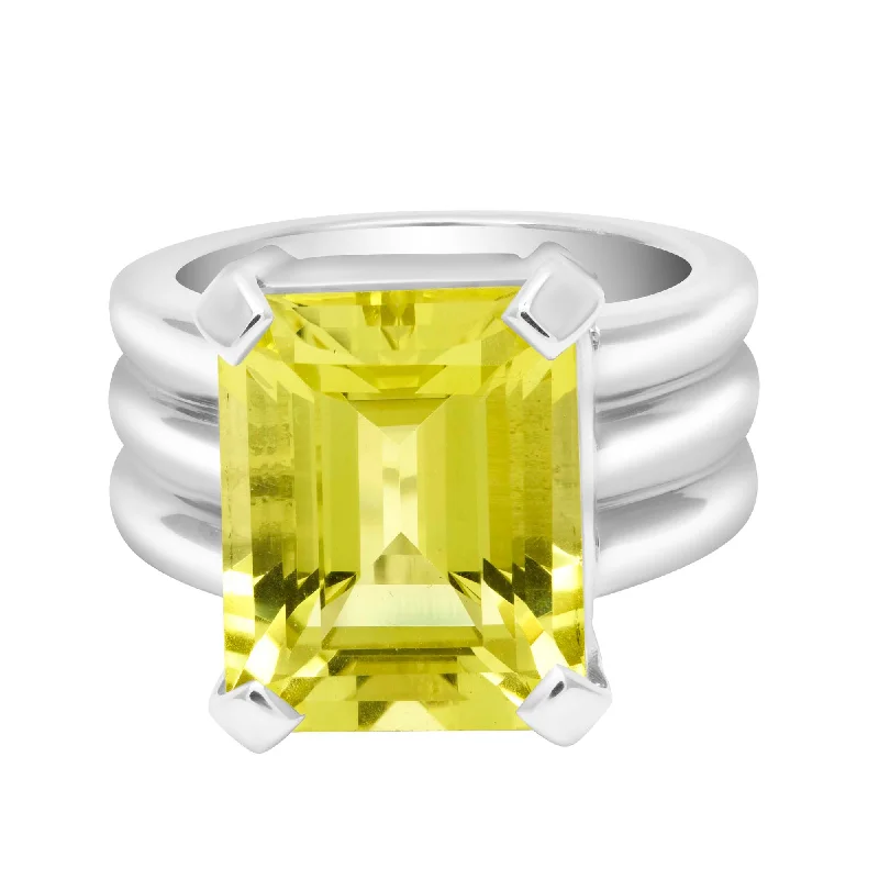 Ring - Lemon Quartz