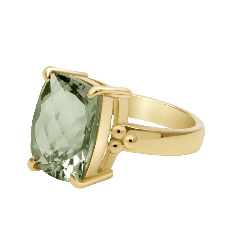 Ring - Green Quartz