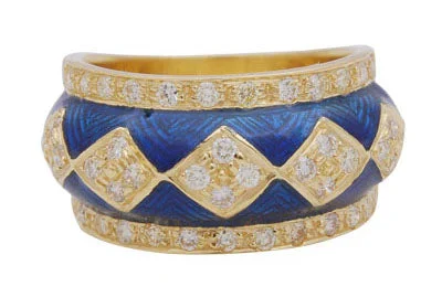 Repair - Ring - Diamond (Enamel) (2040J)