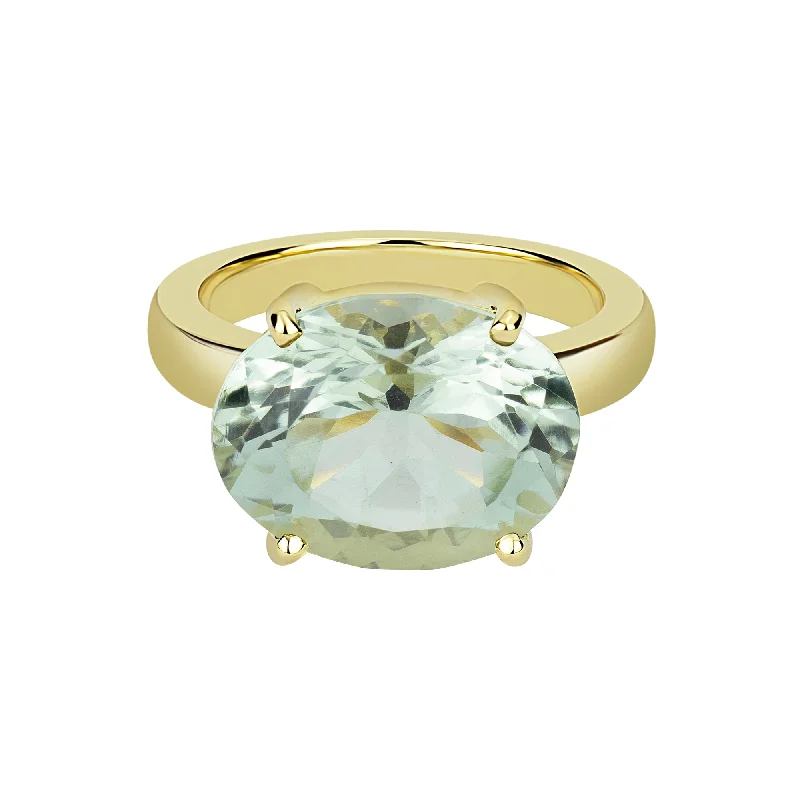 Ring - Green Quartz