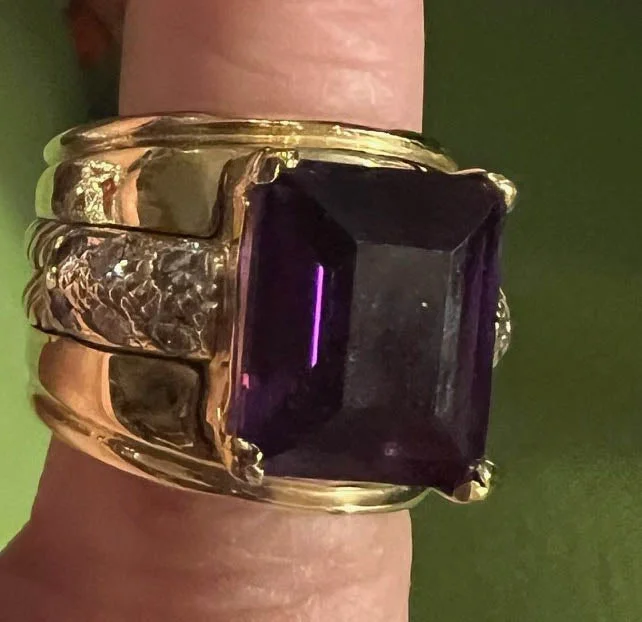 Repair - Ring - Amethyst & Diamond