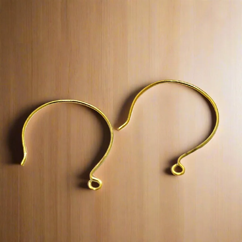 36x22mm Brass Earring Hooks