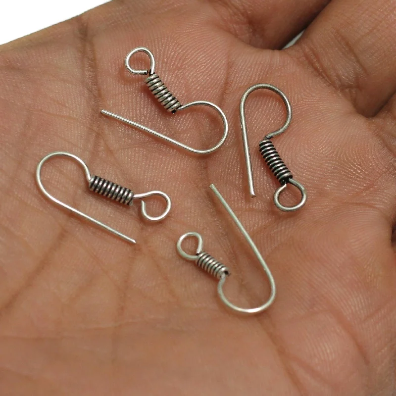 German SIlver Ear Wire Earring Hooks