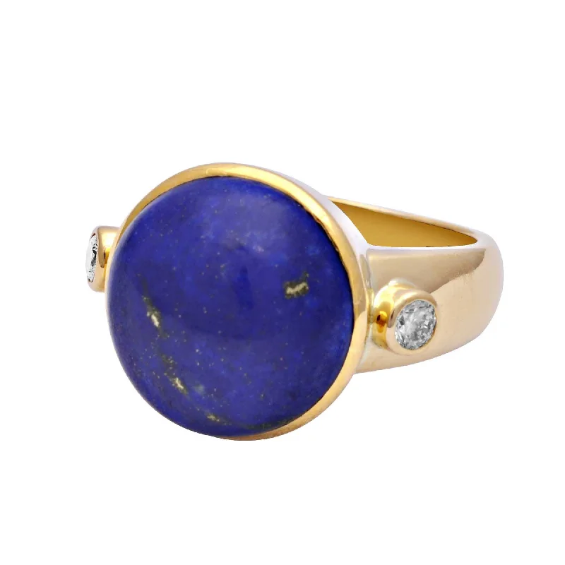 Repair - Ring-Lapis Lazuli and Diamond (2100I)