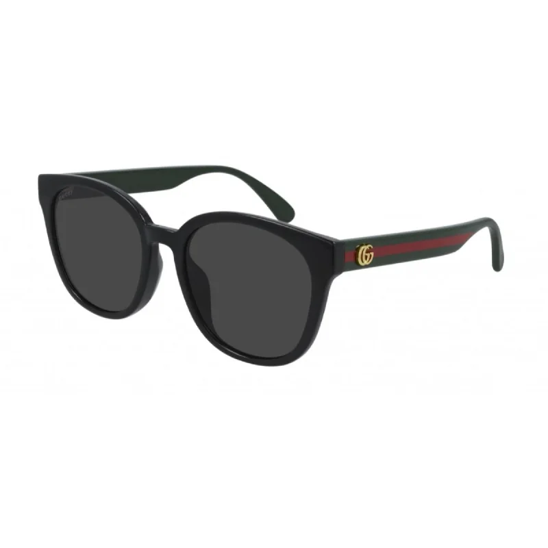 Handcrafted watches-Gucci Women's Sunglasses Fall Winter 2020 Black Grey Nylon Nylon GG0855SK 001