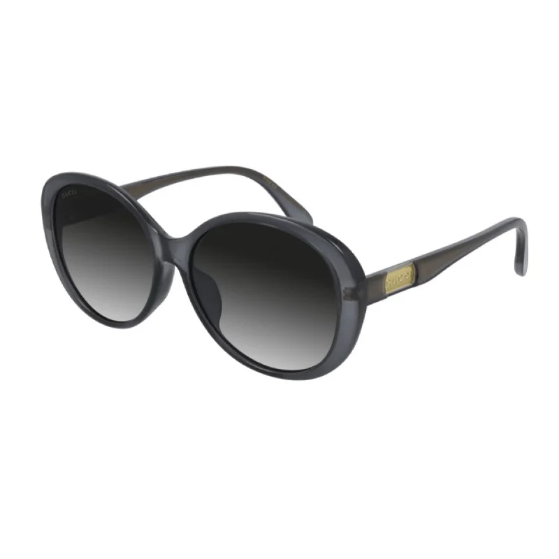 Daily pure watches-Gucci Women's Sunglasses Fall Winter 2020 Grey Grey Nylon Nylon Gradient GG0793SK 001