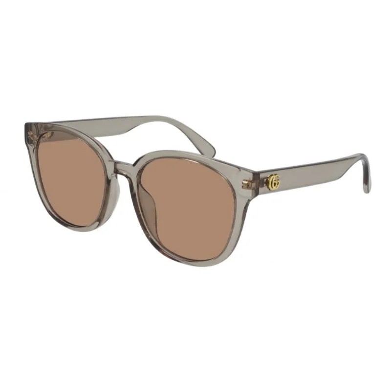 Thick bezel watches-Gucci Women's Sunglasses Fall Winter 2020 Grey Pink Nylon Nylon GG0855SK 004