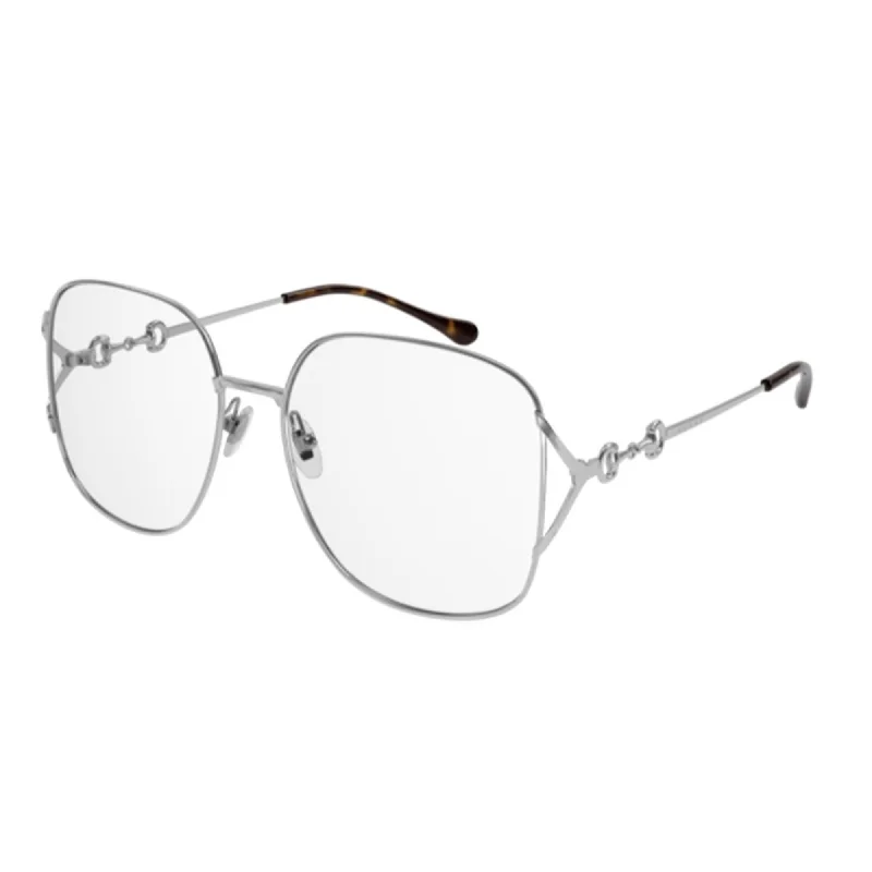 Stone dial watches-Gucci Women's Sunglasses Fall Winter 2021 Silver Transparent Demo Lens Demo Lens  GG1019O 002