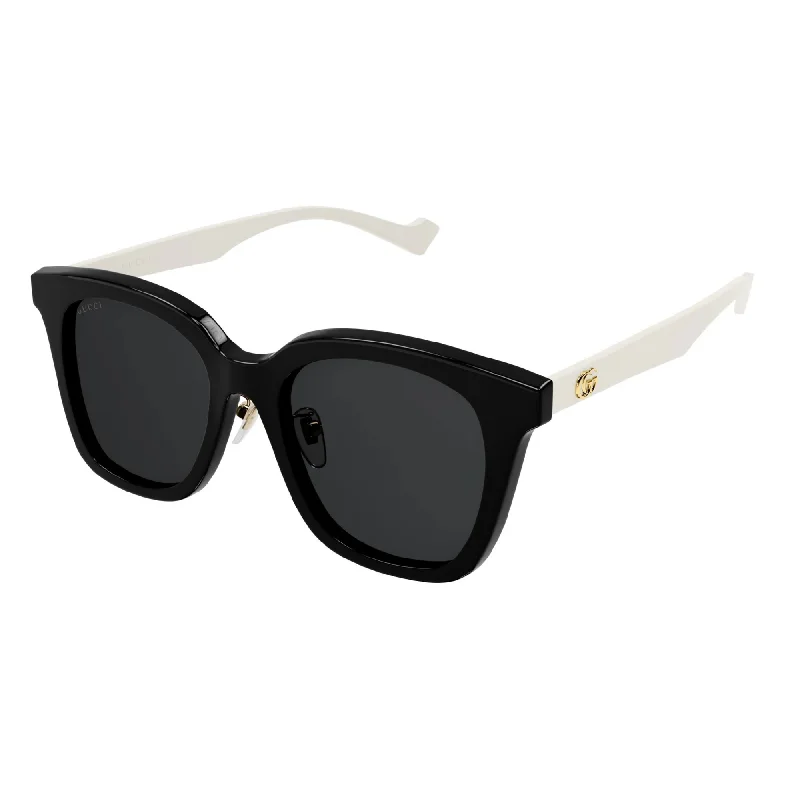 Pure silver watches-Gucci Women's Sunglasses Fall Winter Black Grey Nylon Nylon GG1000SK 003