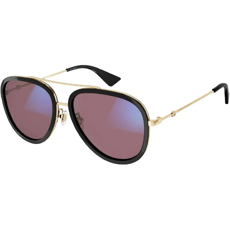 Two-tone strap watches-Gucci Women's Sunglasses Spring Summer 2021 Gold Pink NXT Lens NXT Lens Photocromatic GG0062S 019