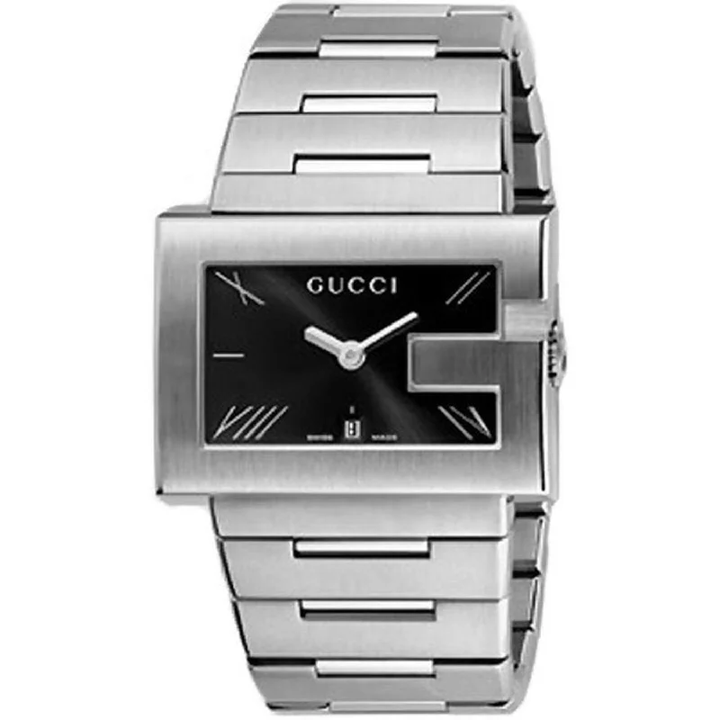 Pure silver watches-Gucci Women's YA100505 Gucci Stainless Steel Watch