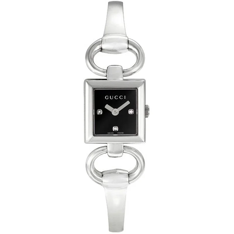 Retro face watches-Gucci Women's YA120503 Tornabuoni Stainless Steel Watch