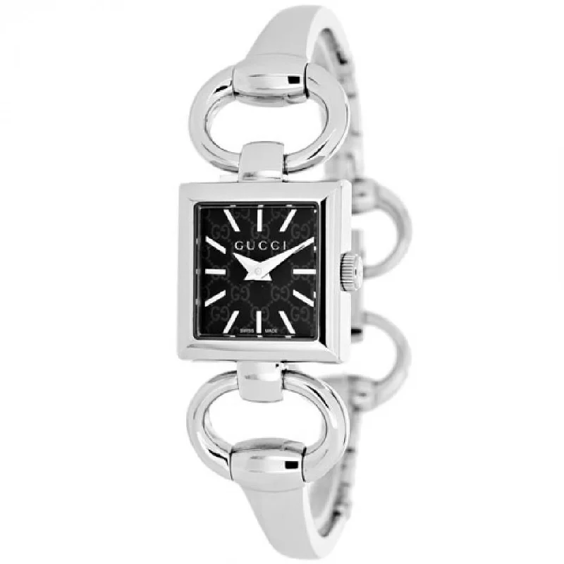 Pure leather watches-Gucci Women's YA120513 Classic Stainless Steel Watch