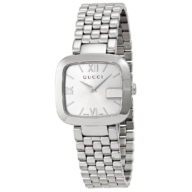 Light rim watches-Gucci Women's YA125411 Classic Stainless Steel Watch