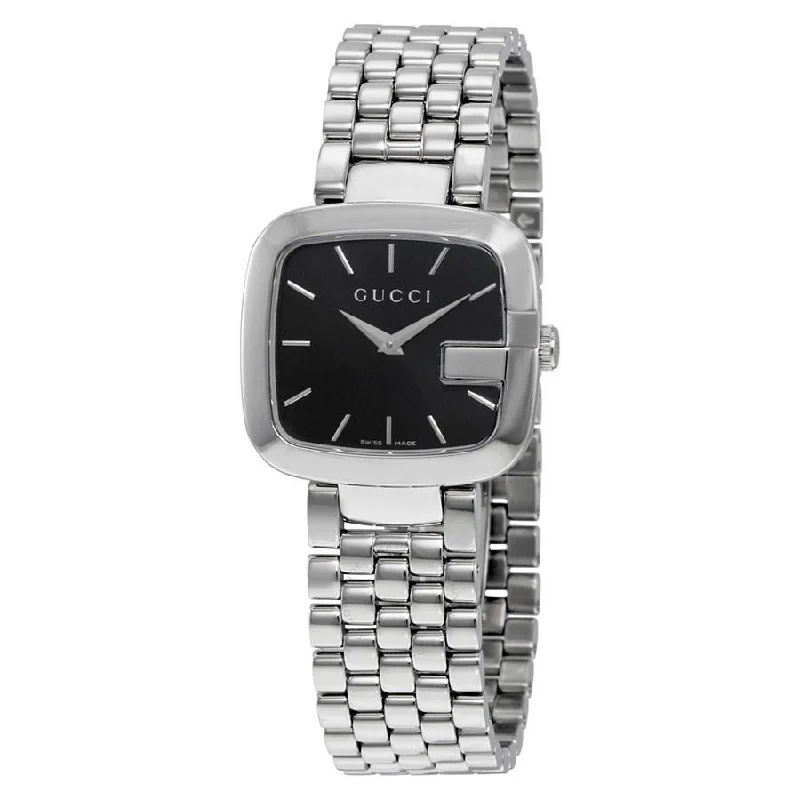 Sporty bold watches-Gucci Women's YA125416 G-Gucci Stainless Steel Watch