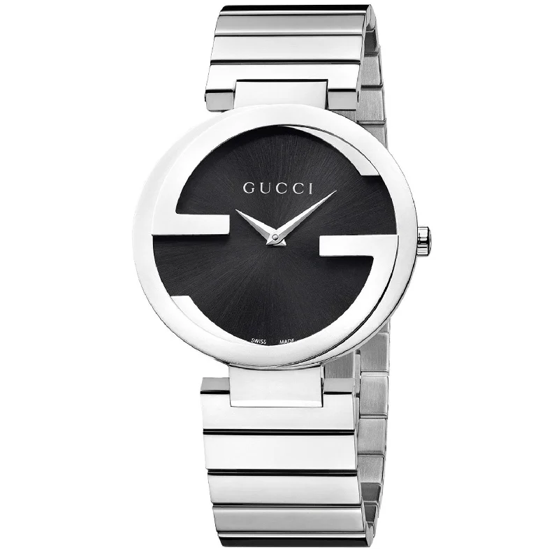 Water sport watches-Gucci Women's YA133307 Interlocking-G Stainless Steel Watch