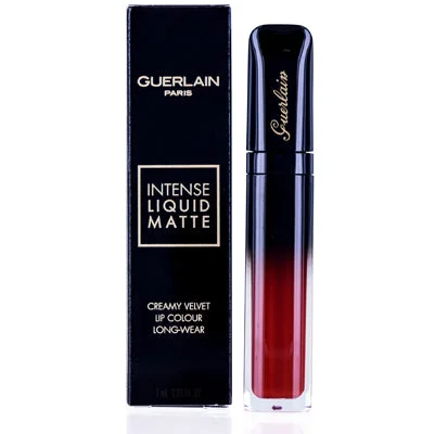 Two-tone strap watches-Guerlain Intense Liquid Matte (M27) Addictive Burgundy .23 Oz (7 Ml) 425606