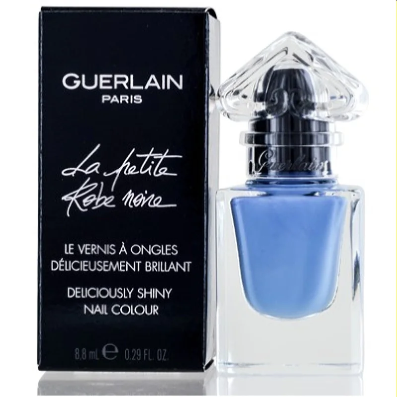 Eco leather watches-Guerlain La Petite Robe Noire (008) Denim Jacket Nail Color 0.29 Oz (8.8 Ml)