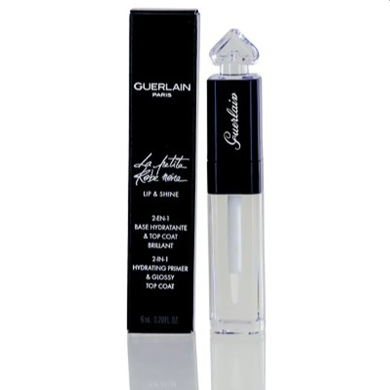 Wide face watches-Guerlain La Petite Robe Noire 2-In-1 Hydrating Primer And Glossy Top Coat .20 Oz