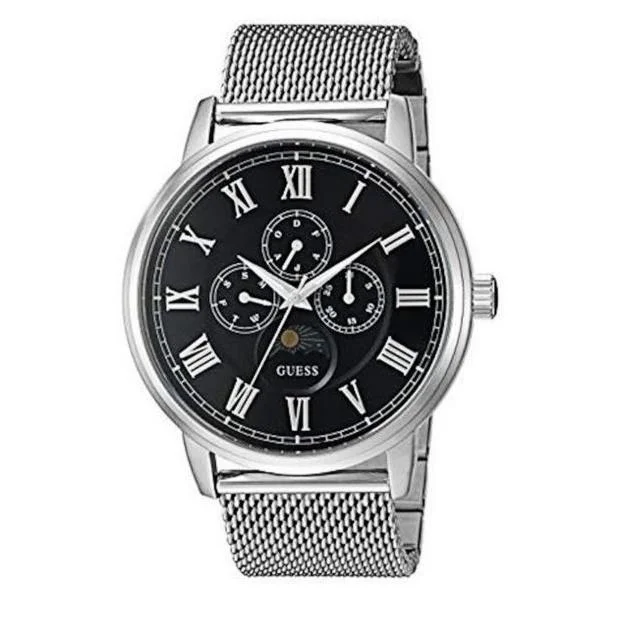 Stone dial watches-Guess Men's U0871G1 Casual Chronograph Stainless Steel Watch