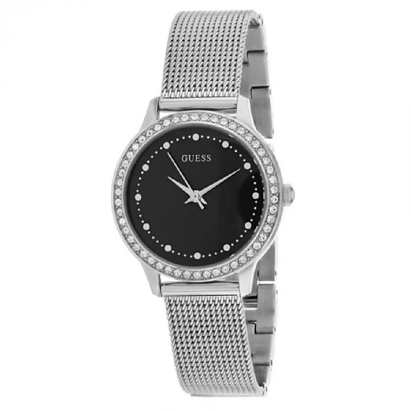 Two-tone strap watches-Guess Women's U0647L5 Chelsea Stainless Steel Watch