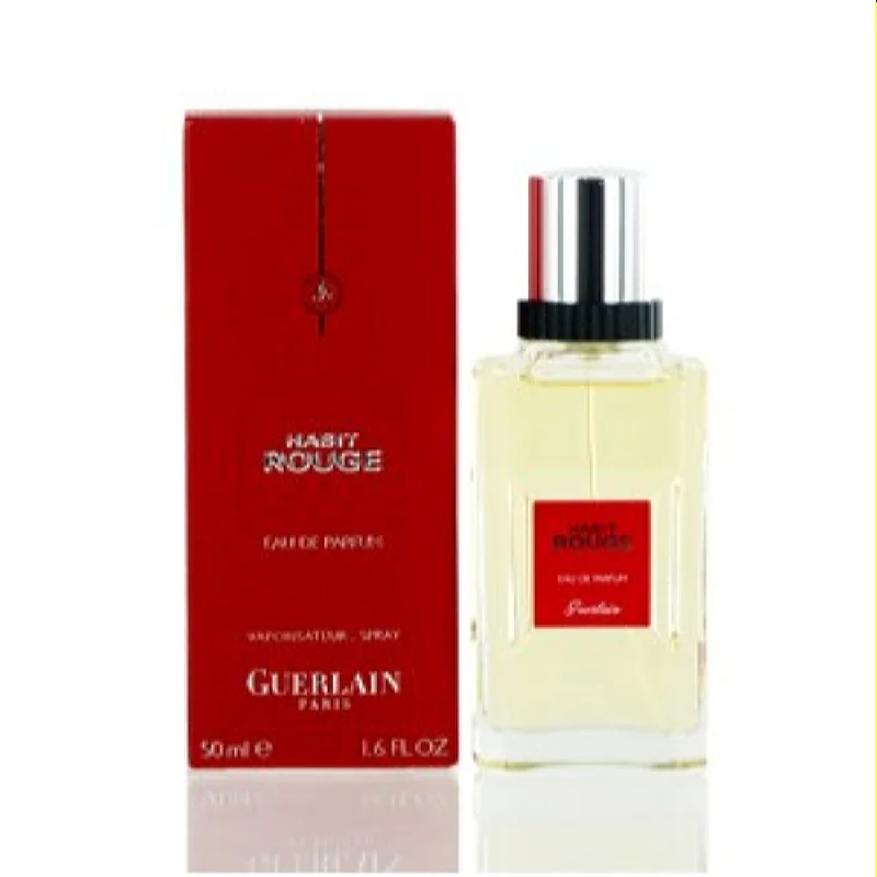 Diamond strap watches-Habit Rouge Guerlain Edp Spray 1.7 Oz (50 Ml) For Men 301283