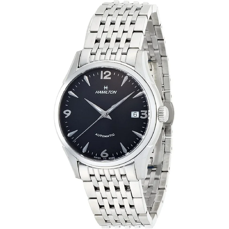 Wave band watches-Hamilton Men's H38415131 Timeless Classic Stainless Steel Watch