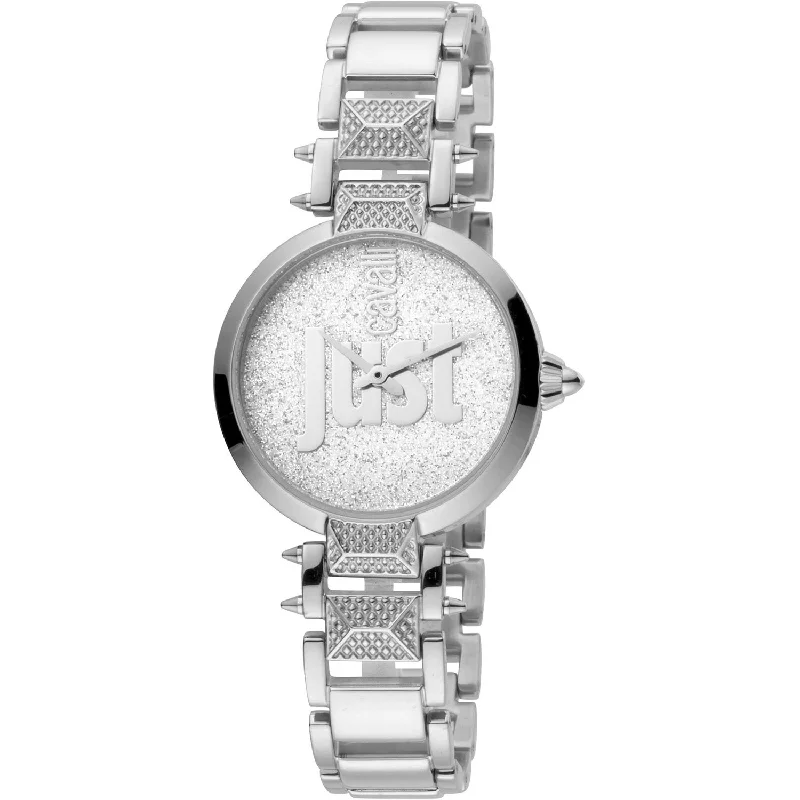 Gloss finish watches-Just Cavalli Women's JC1L076M0125 Just Mio Stainless Steel Watch