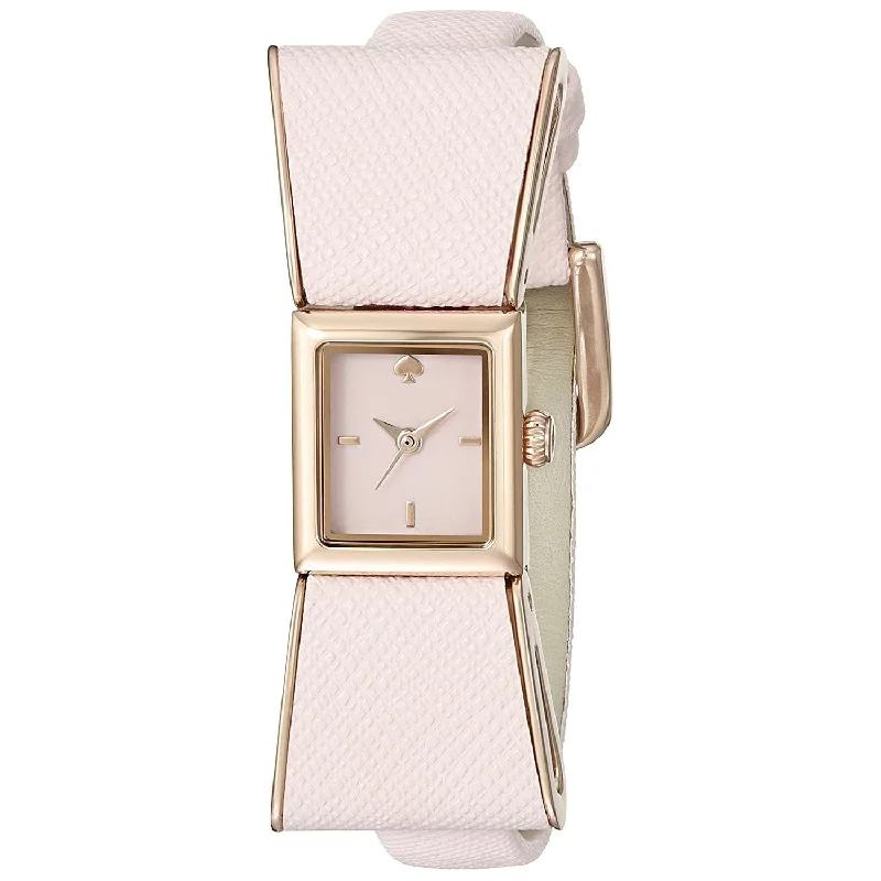 Thick chrono watches-Kate Spade Women's 1YRU0901 Kenmare Pink Leather Watch