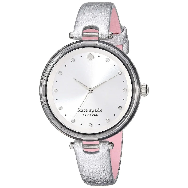 Elite sleek watches-Kate Spade Women's KSW1516 Holland Leather Watch