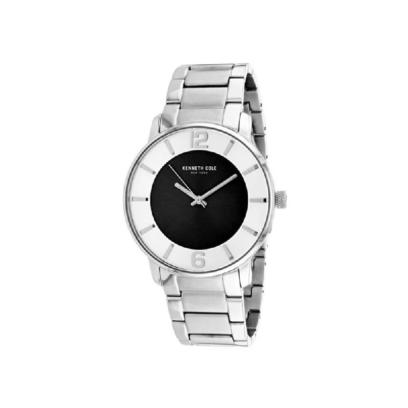 Handcrafted watches-Kenneth Cole Men's 10031715 Classic Stainless Steel Watch