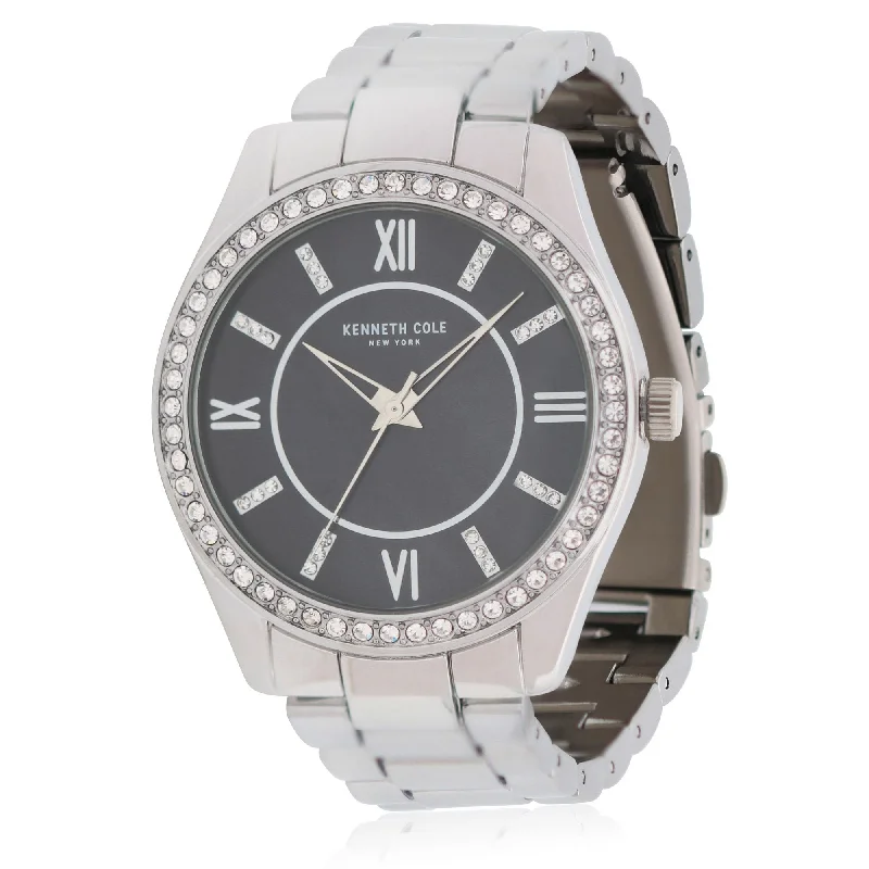 Water sport watches-Kenneth Cole Women's KC50739002 Classic Alloy Watch